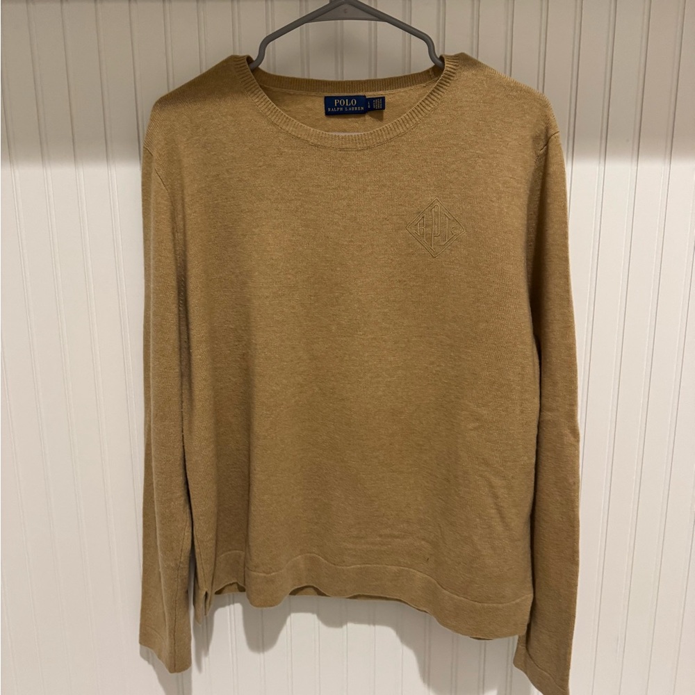 Ralph Lauren Polo Beige Knit Sweater